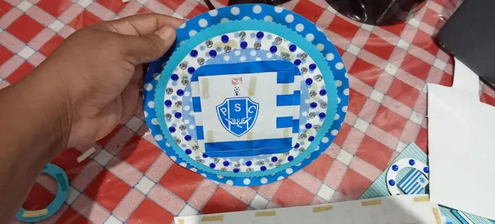 Decoração do PAYSANDU feito a mão, está usado.