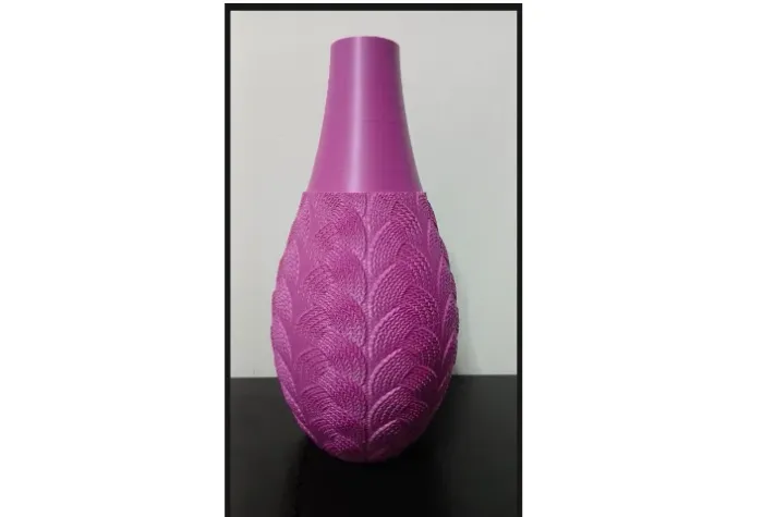 Vaso Decorativo Modelo Tricotado