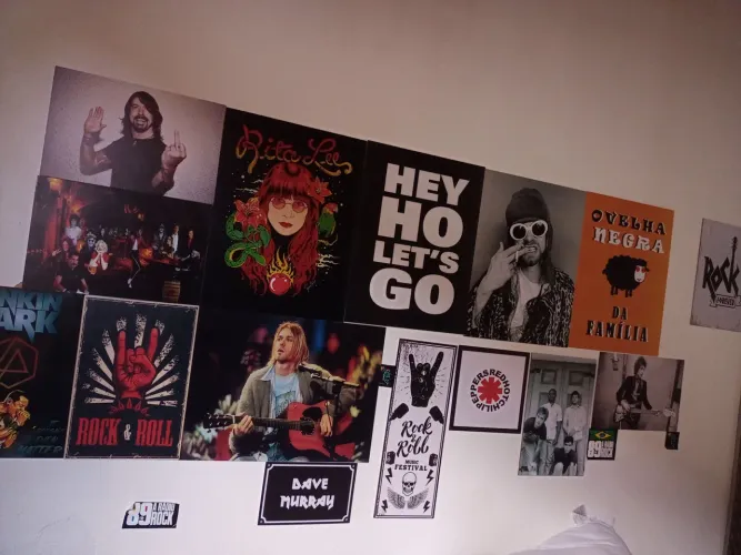 Placas decorativas MDF rock 