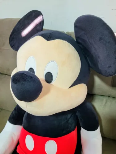 Boneco Gigante De Pelúcia Mickey Mouse - Tamanho 100 cm