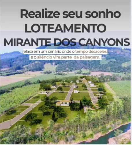 Vendo Terrenos Loteamento Mirante dos Canyons - Praia Grande/SC