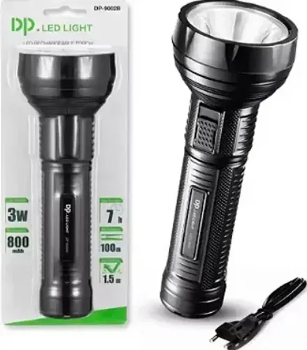 LANTERNA DE LED RECARREGAVEL DP-9002B