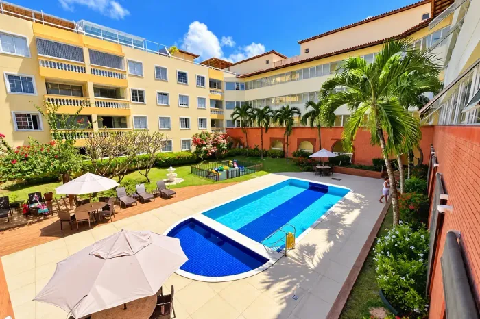COBERTURA DUPLEX COM PISCINA PRIVATIVA E VISTA PARA O PARQUE DE PITUAÇU | PATAMARES