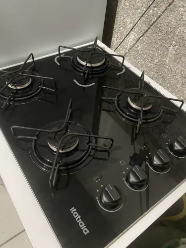 Cooktop 4 bocas com balcão 