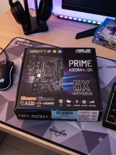 kit ryzen 5 3500x, placa mãe asus( nova) e fonte redragon 500w