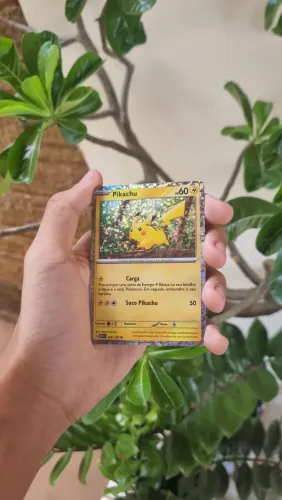 Carta Pokémon PIKACHU - ORIGINAL