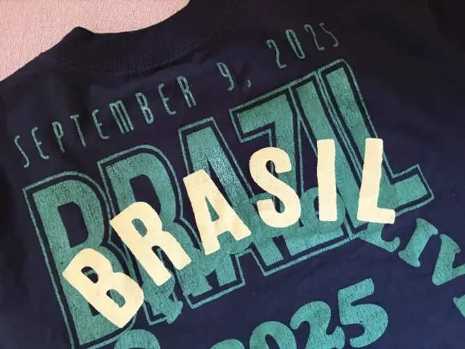 Camiseta Travis Scott Brazil - Tamanho M - Nova