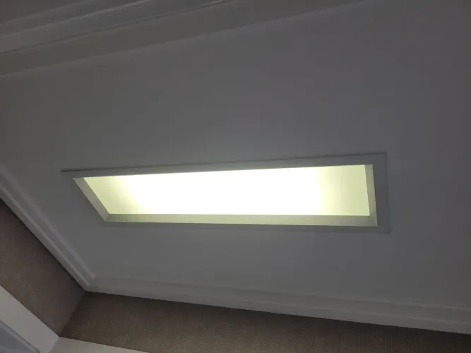 Luminária de Embutir Retangular 2 Lâmpadas