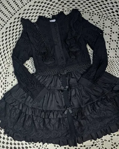 Blouse gótico curto