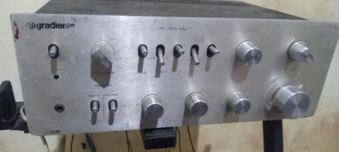 Amplificador gradiente. MOD160 foncionando