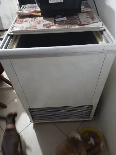 Freezer pequeno funcionando 100%