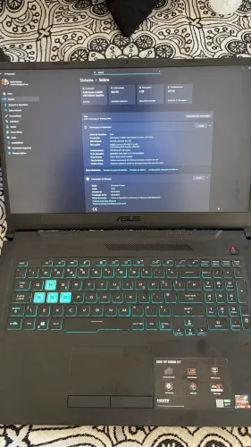 Notebook Gamer ASUS TUF Gaming A17 Ryzen 5
