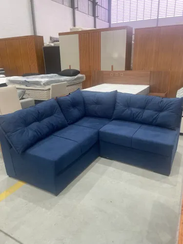 Sofá De Canto Sem Braço