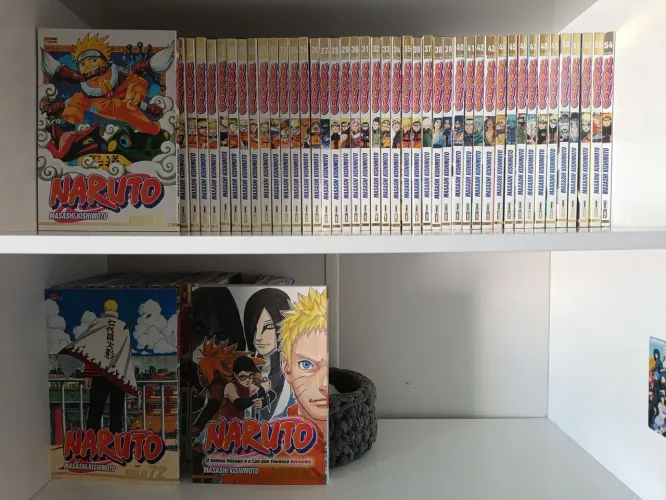 Naruto Gold + Gaiden = Coleção completa de Mangás
