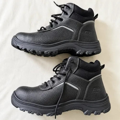 Bota Skechers Work Steel Toe Masculina Preta 45/46