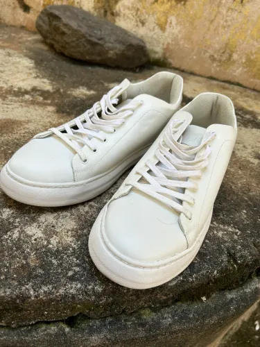 sapato casual branco
