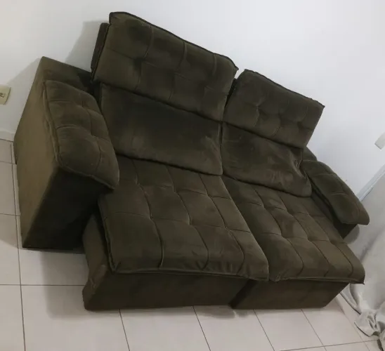 Sofa 5 lugares retratil e reclinavel