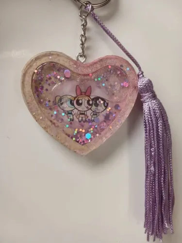CHAVEIRO DE RESINA COM ÓLEO JOHNSON PERSONALIZADO
