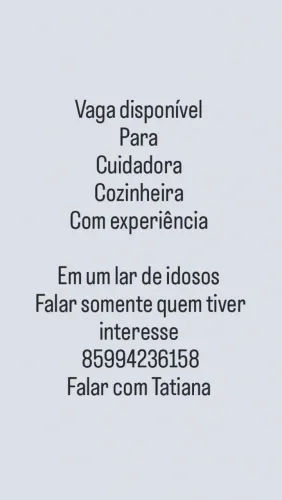 Somente quem tiver interesse