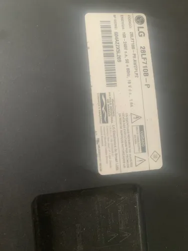 Televisão quebrada LG 