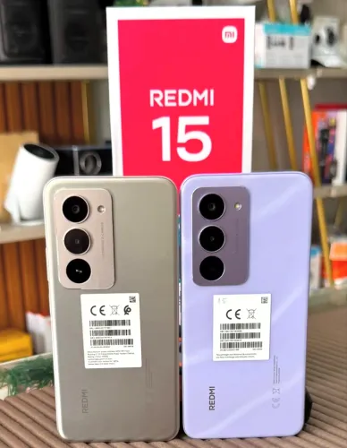 Redmi 15 4G 256GB 08GB RAM Prata Roxo Lacrado Entregamos Grátis
