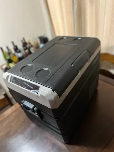 ? GELADEIRA PORTÁTIL ELÉTRICA VALEE 55L - GELA E CONGELA!