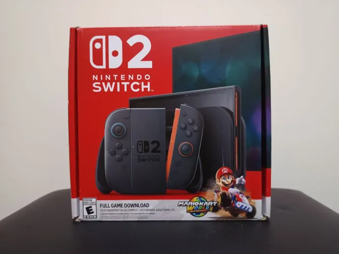 (Novo) Nintendo Switch 2 com Mario Kart World