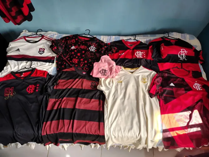 Kit camisas do Flamengo 2GG