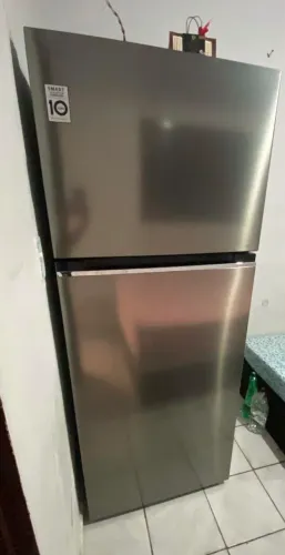 Geladeira/Refrigerador LG Frost Free 395L Duplex GN-B392PLM2 Compressor Inverter