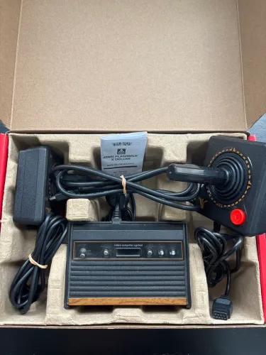 Mini Atari Original na caixa