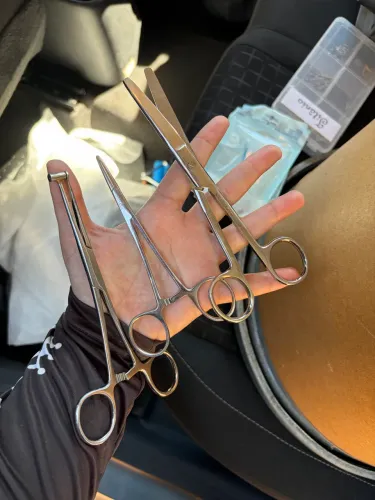 Pinça Kelly 14cm (hemostática)