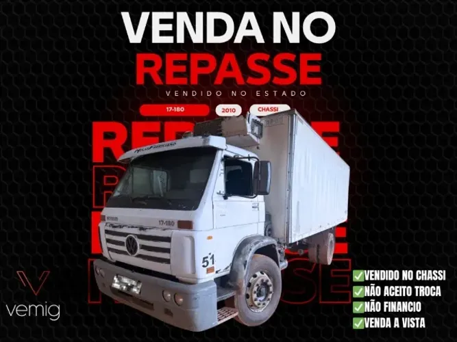 Caminhão Vw 17.1810 17180 Worker Repasse Chassi Chassis