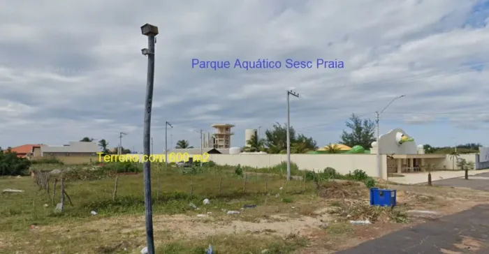 Excelente terreno Luis Correia PI 600 m2 ao lado do Sesc Praia do Barro Preto 