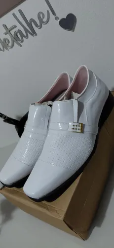 Sapato social branco n 40 e 41