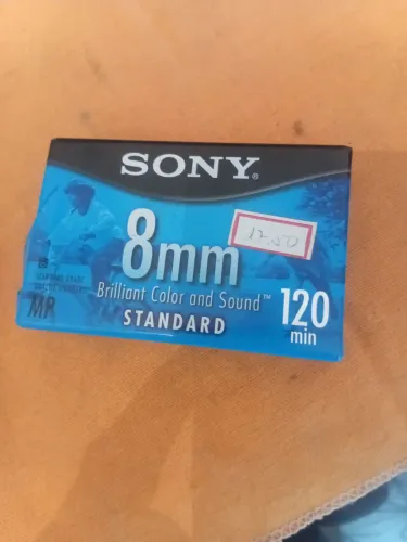 Fita de vídeo Sony 8 mm 120 minutos