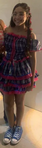 VESTIDO QUADRILHA