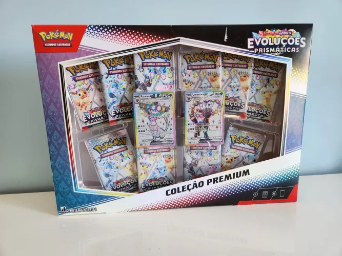 Box Coleção Premium Evoluções Prismáticas<br>