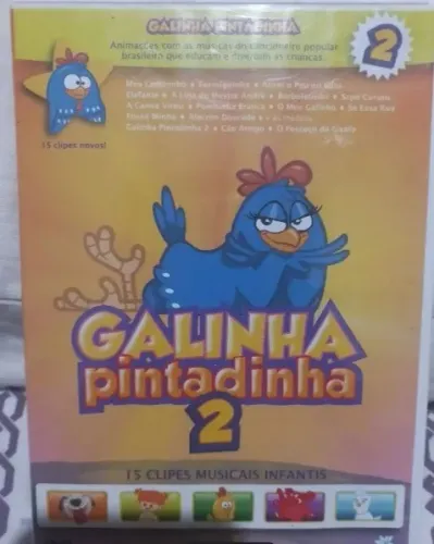 Dvd galinha pitadinha vol.2 