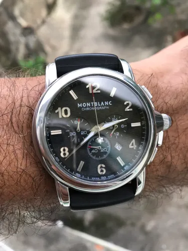 Relógio Analógico MontBlanc cronógrafo