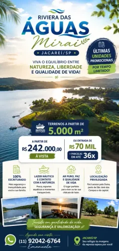 Lotes para Investimento / AIRBNB ou Hotéis Fazenda