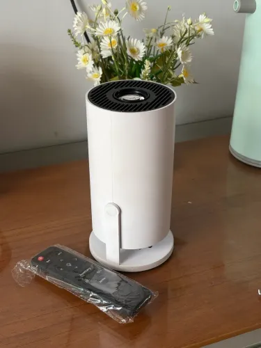 Projetor Portátil Smart Android Wi-fi Mini Hdmi Cor Branco