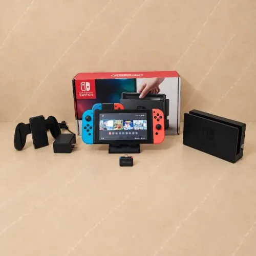 Nintendo Switch V1 Desbloqueado 128GB Completo Impecável