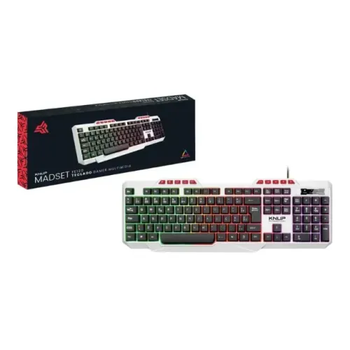 Lacrado Teclado Gamer Multimídia MADSET KNUP KP-TE120