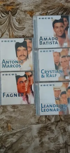 Kit 5 cds coletânea focos  por 70