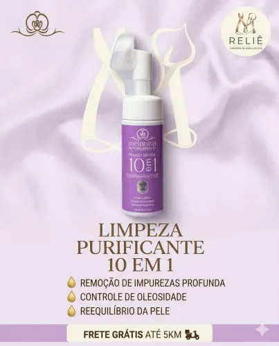 Limpeza purificante 10 em 1