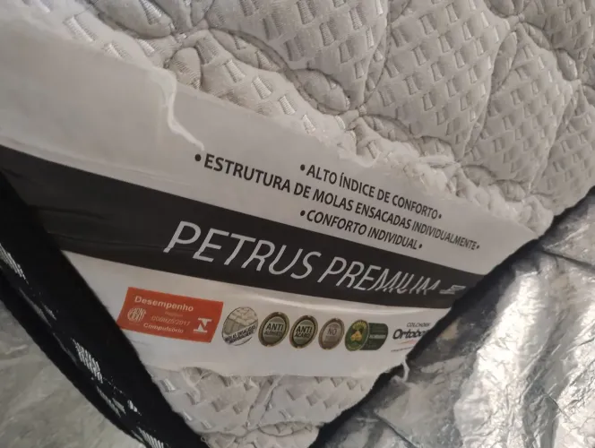 COLCHÃO ORTOBOM PETRUS PREMIUM KING + BASE
