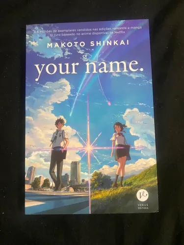 Mangá livro anime your name