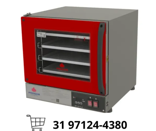 Forno Turbo Fast Oven Elétrico 4 Assadeiras Progas