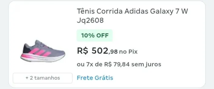 Tenis Adidas novo