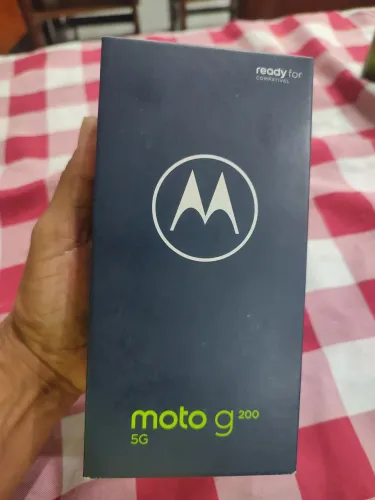 Moto G200 5G com nota fiscal!